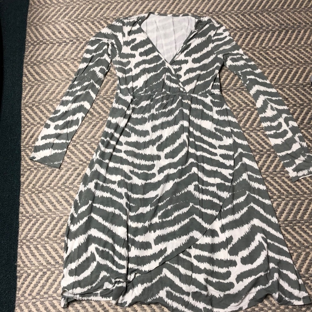 Animal print dress